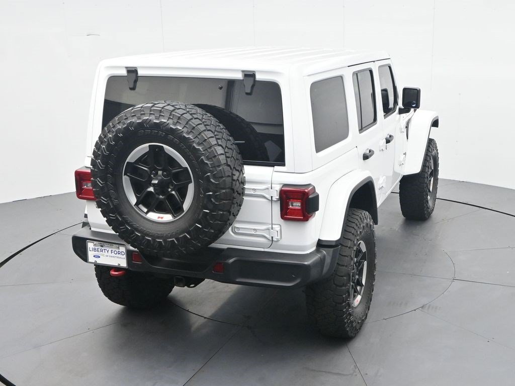 Used 2020 Bright White Clearcoat Jeep Rubicon image 24