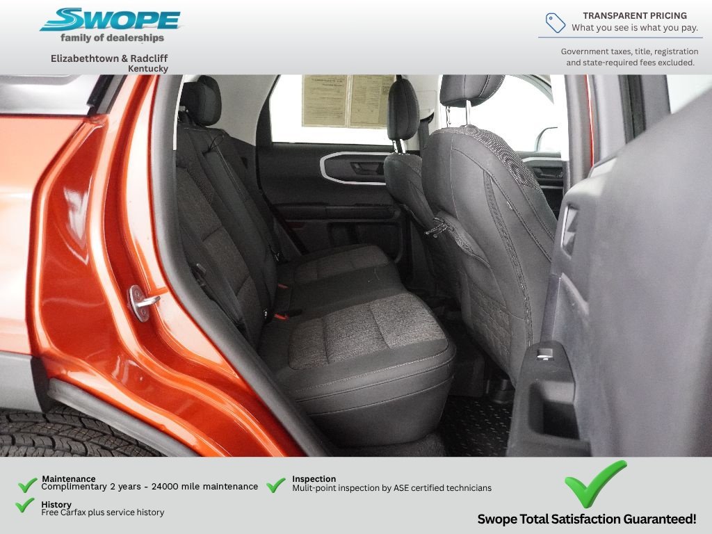 Used 2023 Hot Pepper Red Tinted Clearcoat Ford Big Bend image 9