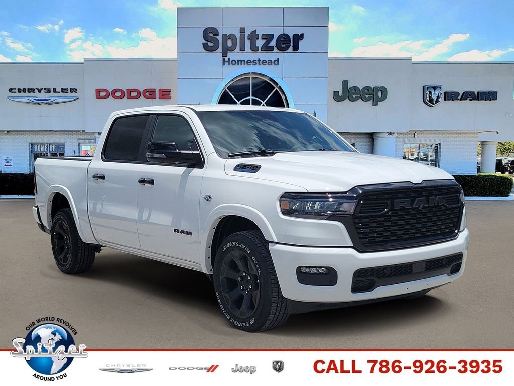 New 2026 Bright White Clear-Coat Exterior Paint RAM Big Horn/Lone Star image 1