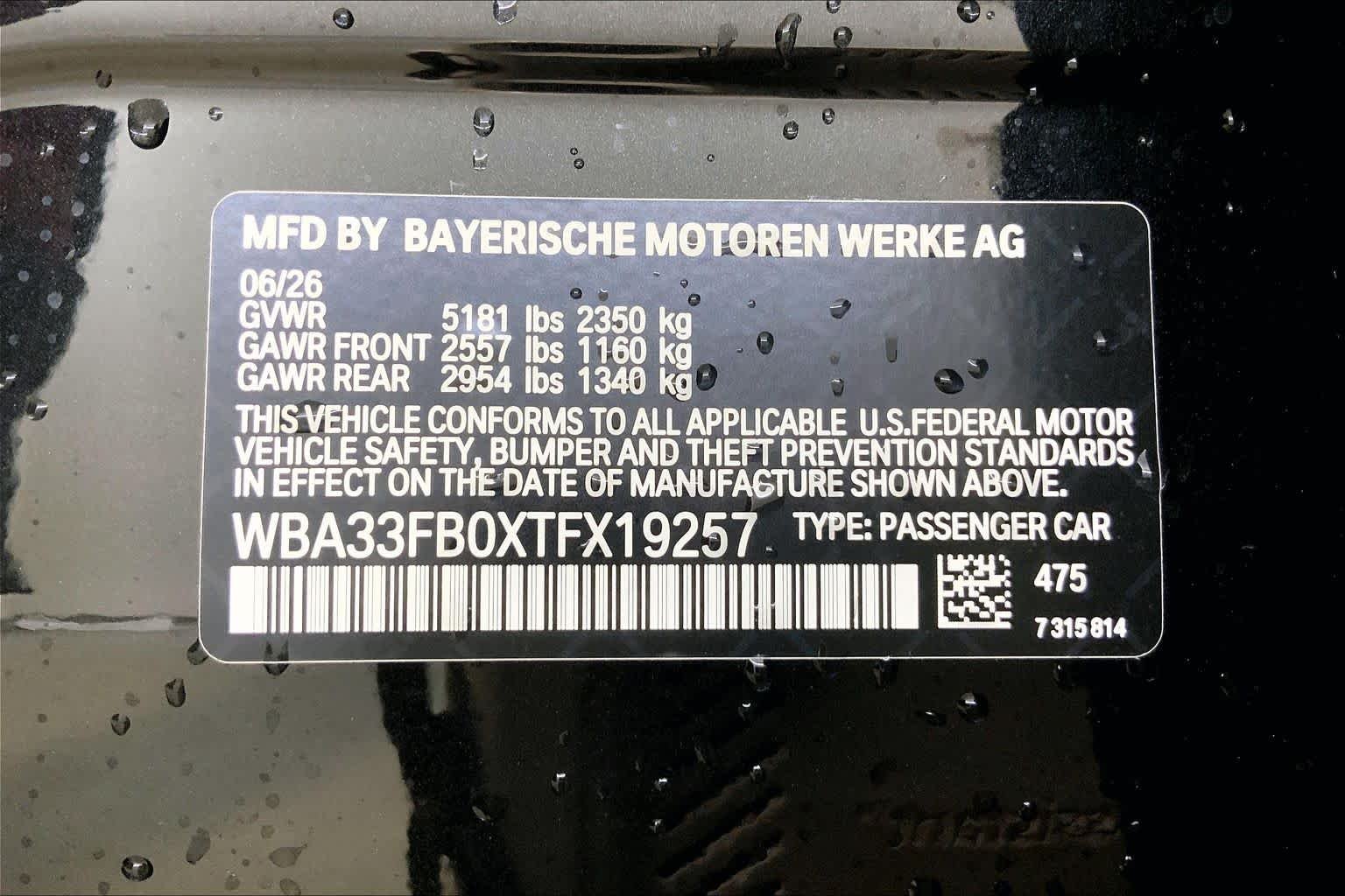 New 2026 Black Sapphire Metallic BMW 430i xDrive image 21