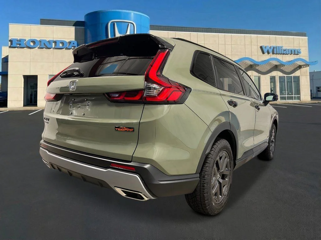 New 2026 Ash Green Metallic Honda AWD TrailSport Hybrid image 5
