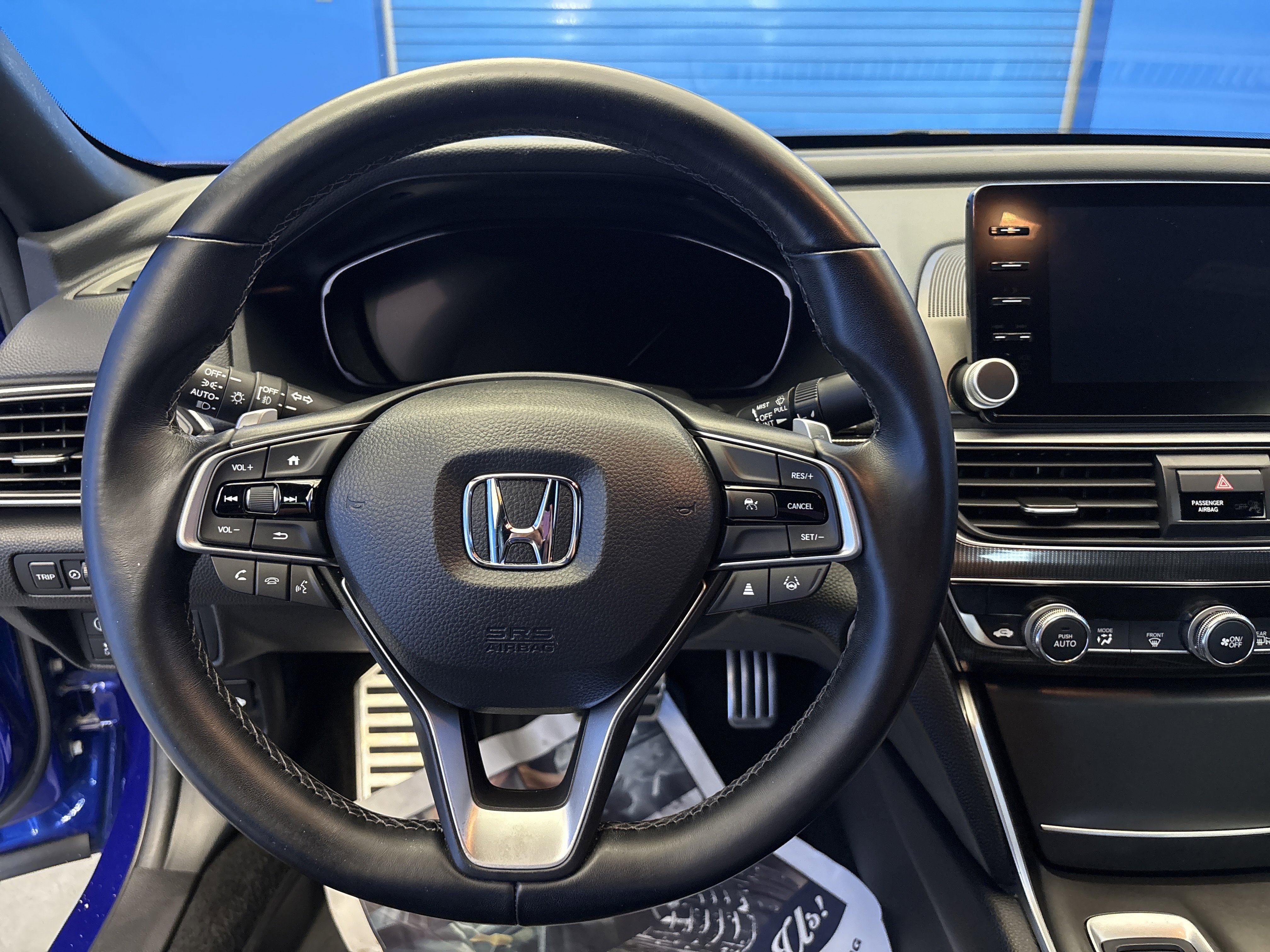 Used 2021 Blue Honda Sport image 14