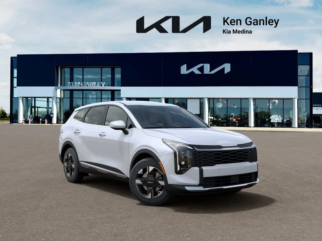 New 2026 Glacial White Pearl Kia LX image 8