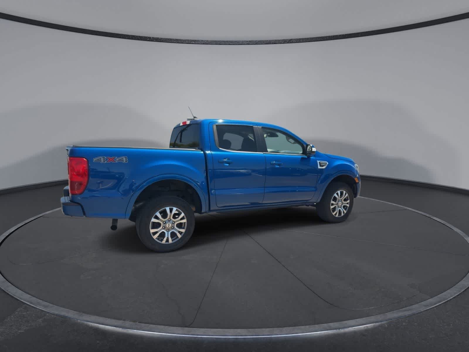 Used 2020 Lightning Blue Metallic Ford LARIAT image 8
