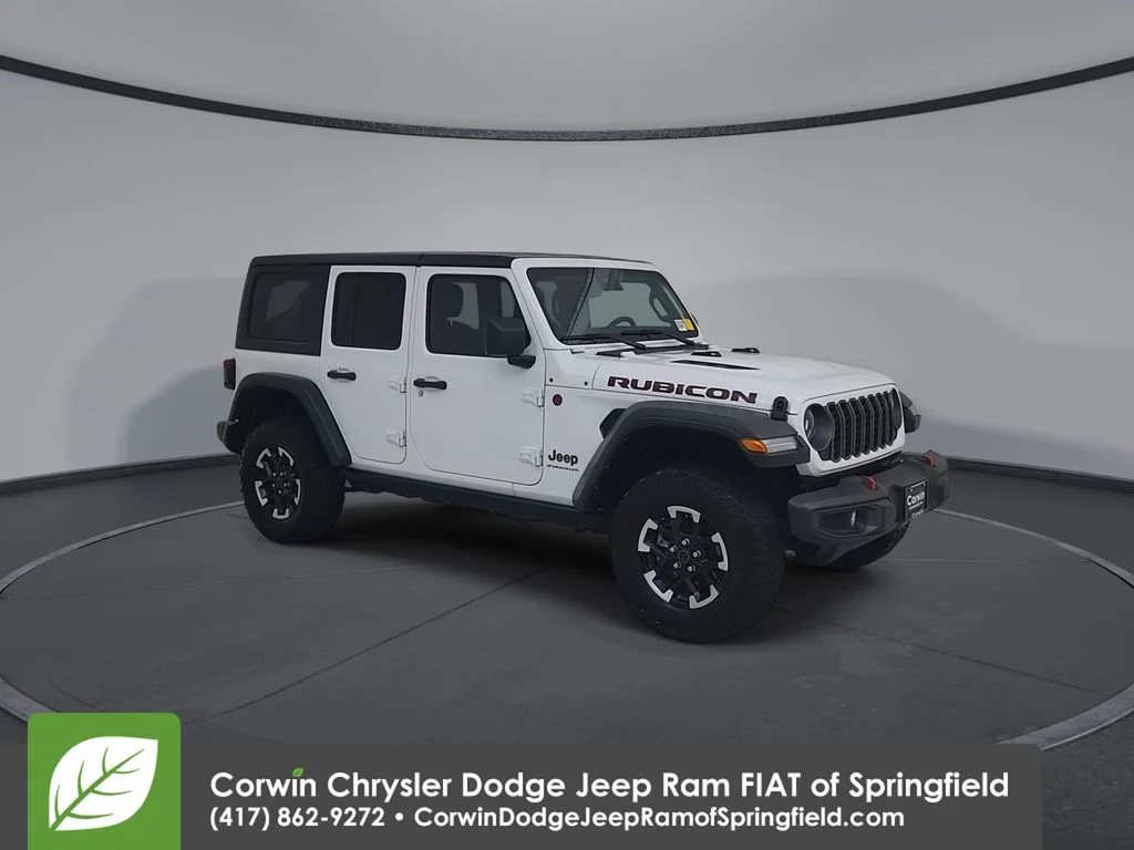 Certified Used 2025 White Jeep Rubicon image 4