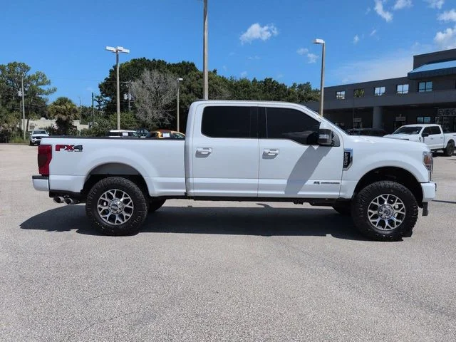 Used 2022 Oxford White Ford Lariat image 3