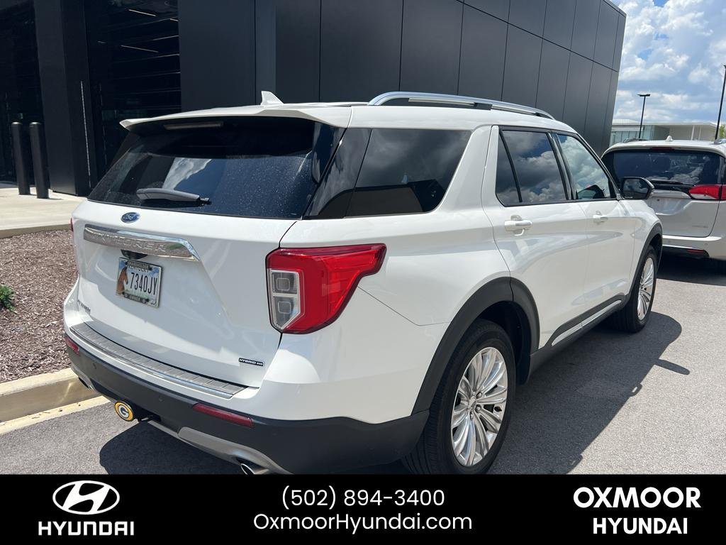 Used 2020 Star White Metallic Tri-Coat Ford Limited HYBRID image 23