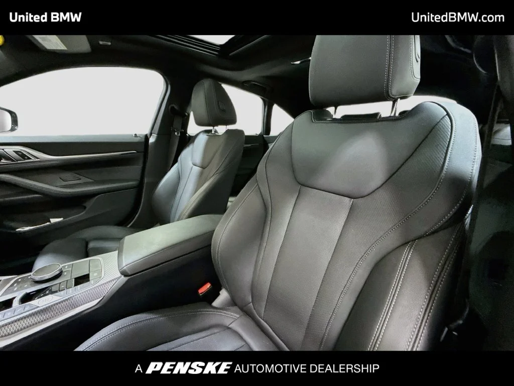 Certified Used 2025 Jet Black BMW 430i xDrive Gran Coupe image 12