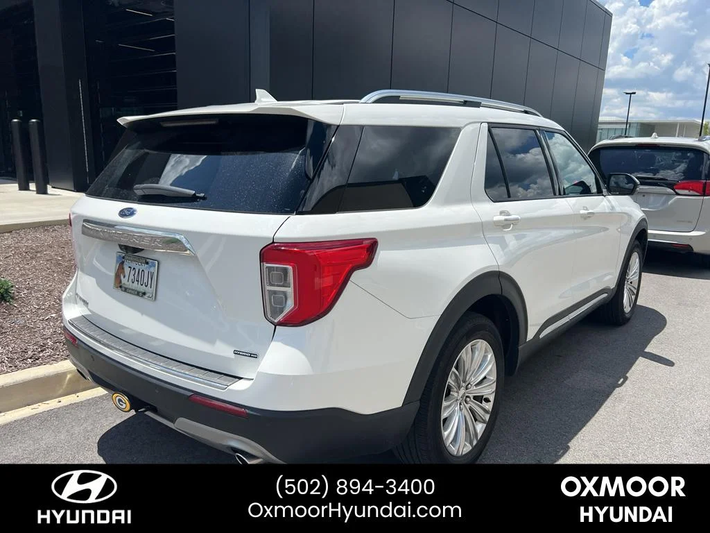 Used 2020 Star White Metallic Tri-Coat Ford Limited image 23