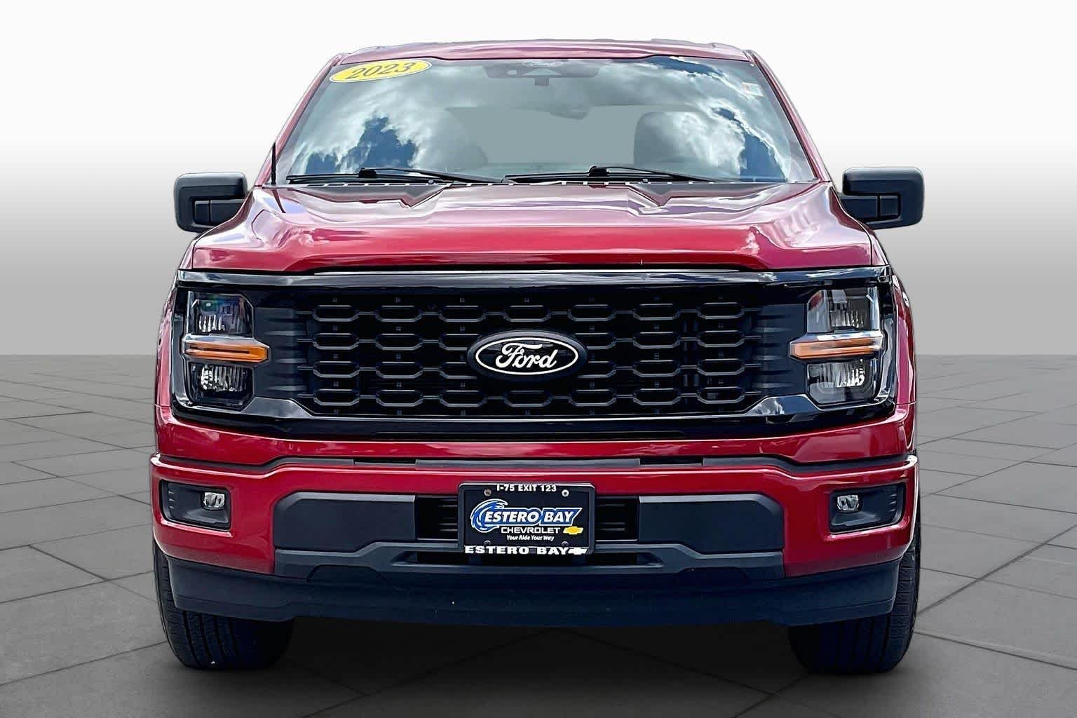 Used 2025 Rapid Red Metallic Tinted Clearcoat Ford STX image 4