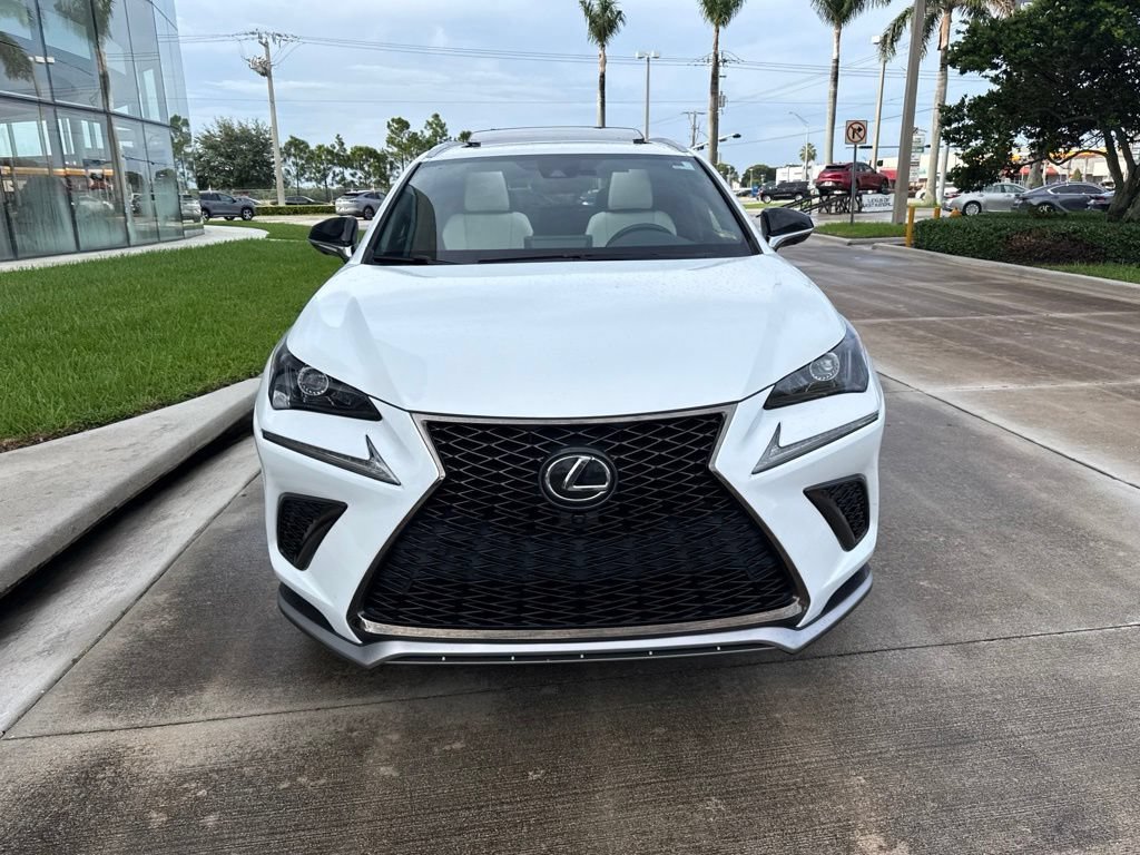 Used 2021 Ultra White Lexus NX 300 F SPORT image 4