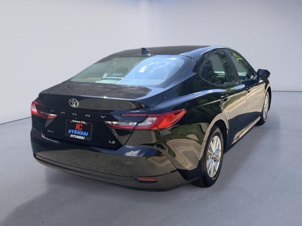 Used 2025 Midnight Black Metallic Toyota LE image 5