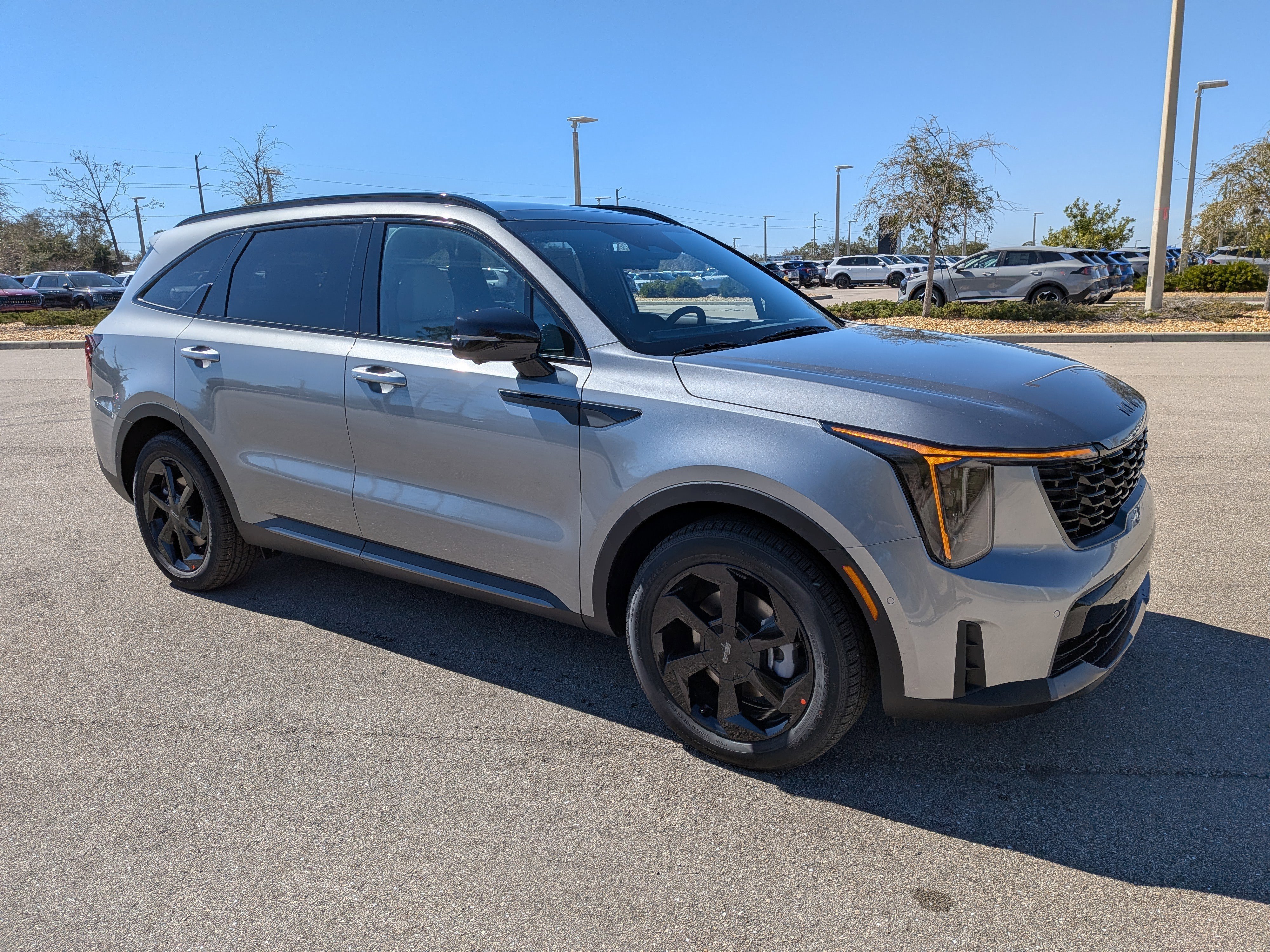 New 2026 Steel Gray Kia X-Line SX Prestige AWD image 2