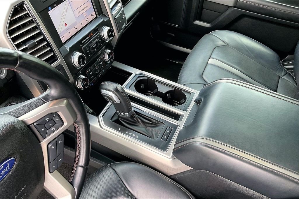 Used 2018 Shadow Black Ford Platinum image 15