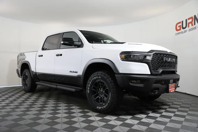 New 2026 Bright White Clear-Coat Exterior Paint RAM Rebel image 2