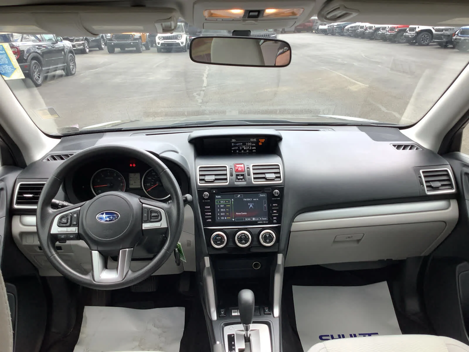 Used 2017 Dark Gray Metallic Subaru Premium image 11