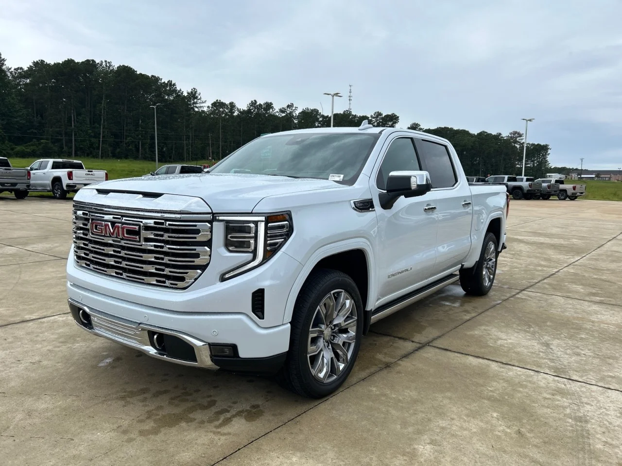 New 2026 Glacier White Tricoat GMC Denali image 1