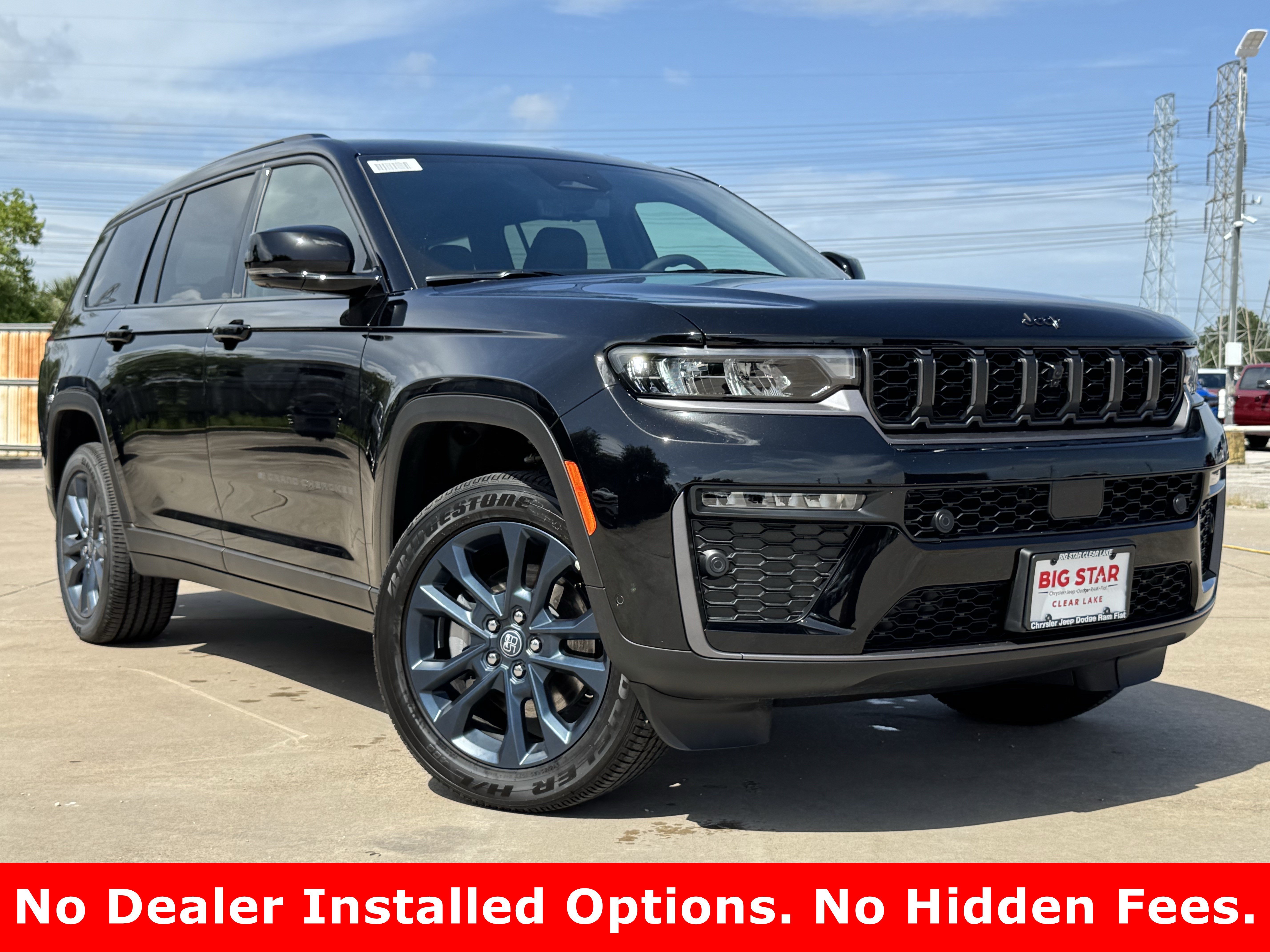 New 2026 Diamond Black Crystal Pearl-Coat Exterior Paint Jeep 85th Anniversary Edition image 2