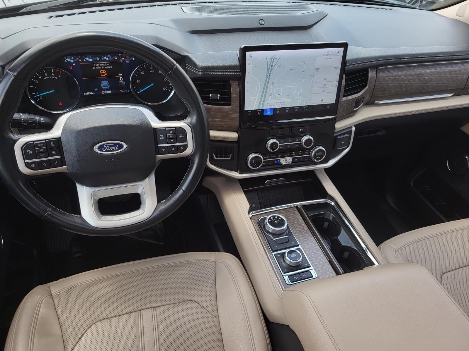 Used 2023 Agate Black Metallic Ford Limited image 18