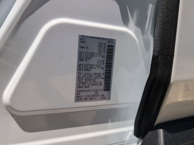 New 2026 Everest White Pearl TriCoat Nissan SL image 30