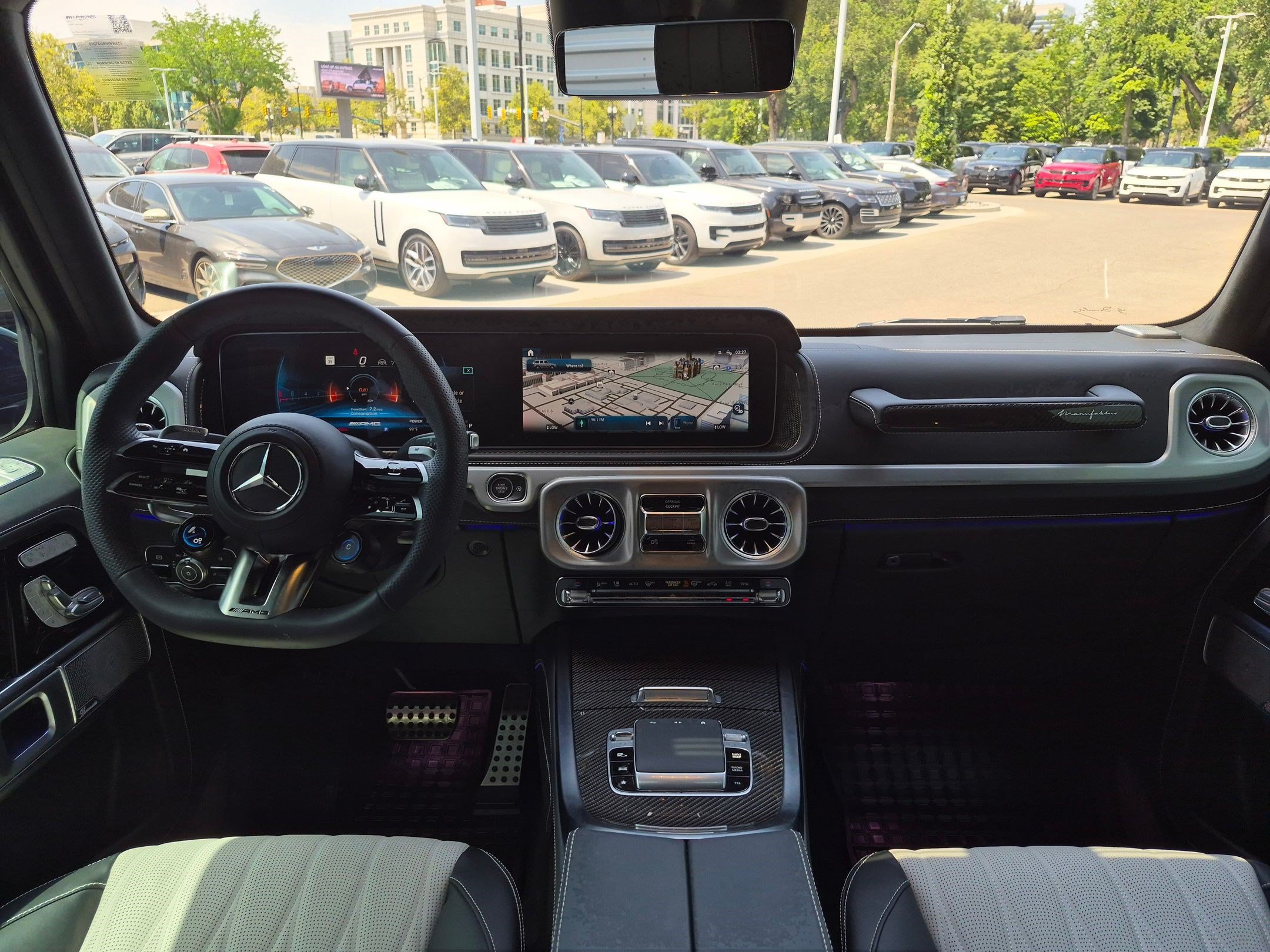 Used 2025 Brilliant Blue Metallic Mercedes-Benz AMG® G 63 image 25