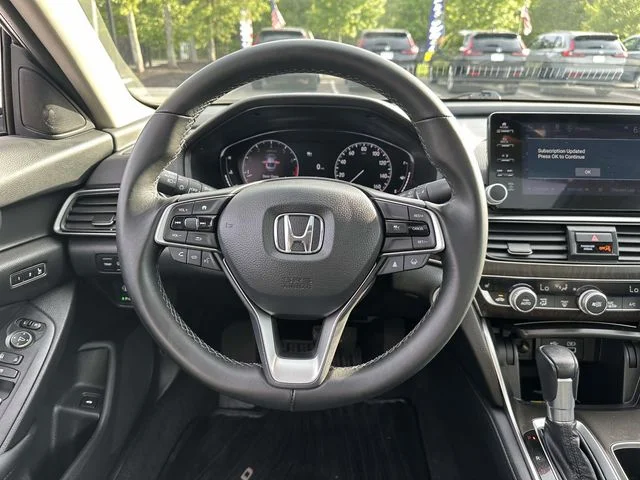 Certified Used 2022 Platinum White Pearl Honda EX-L image 14