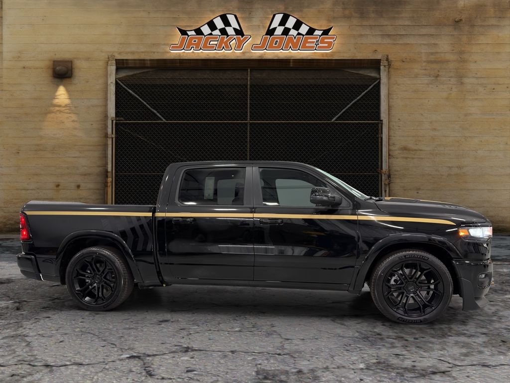 New 2026 Diamond Black Crystal Pearlcoat RAM Big Horn image 11