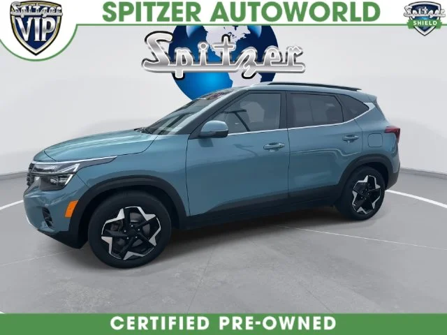Certified Used 2024 Blue Kia EX image 8