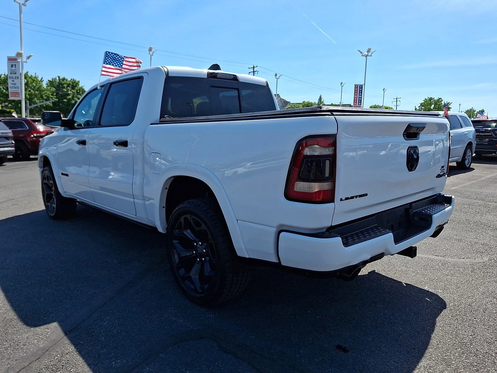 Certified Used 2023 Bright White Clearcoat Ram Limited image 4