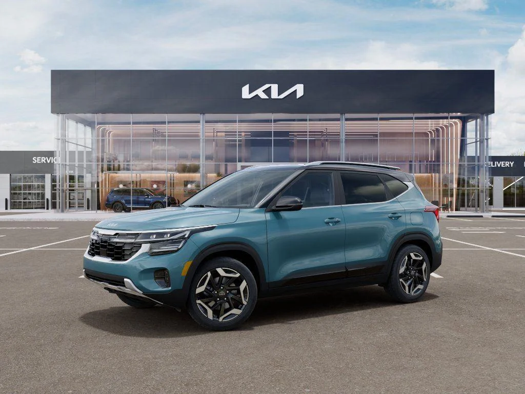 New 2026 Pluton Blue/Black Roof Kia SX image 3