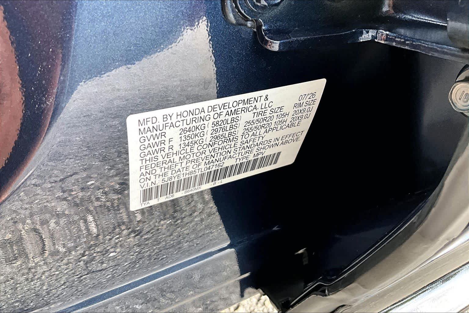 New 2026 Canyon River Blue Metallic Acura w/Advance Package image 22