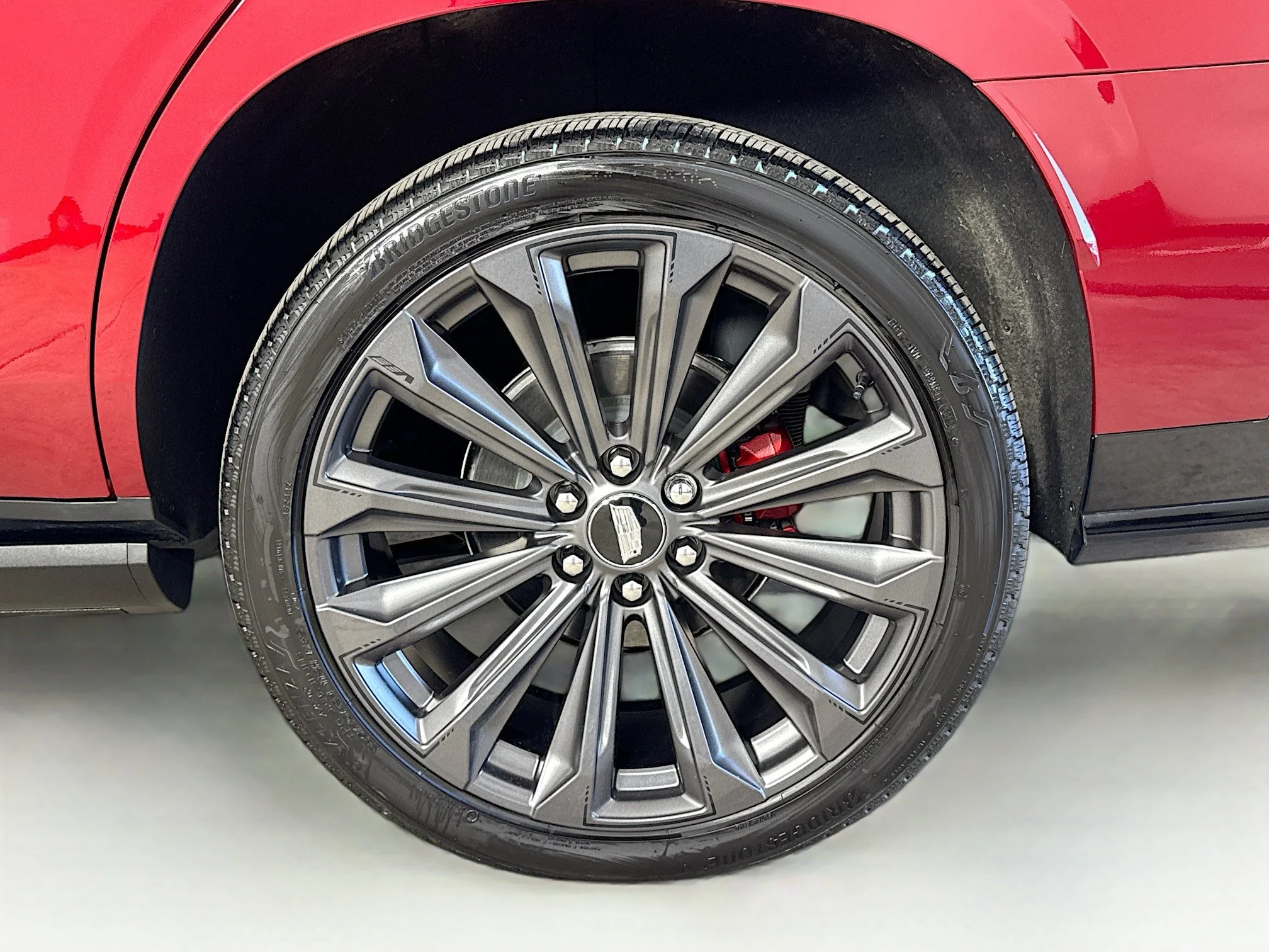 Used 2025 Radiant Red Tintcoat Cadillac Escalade-V image 37