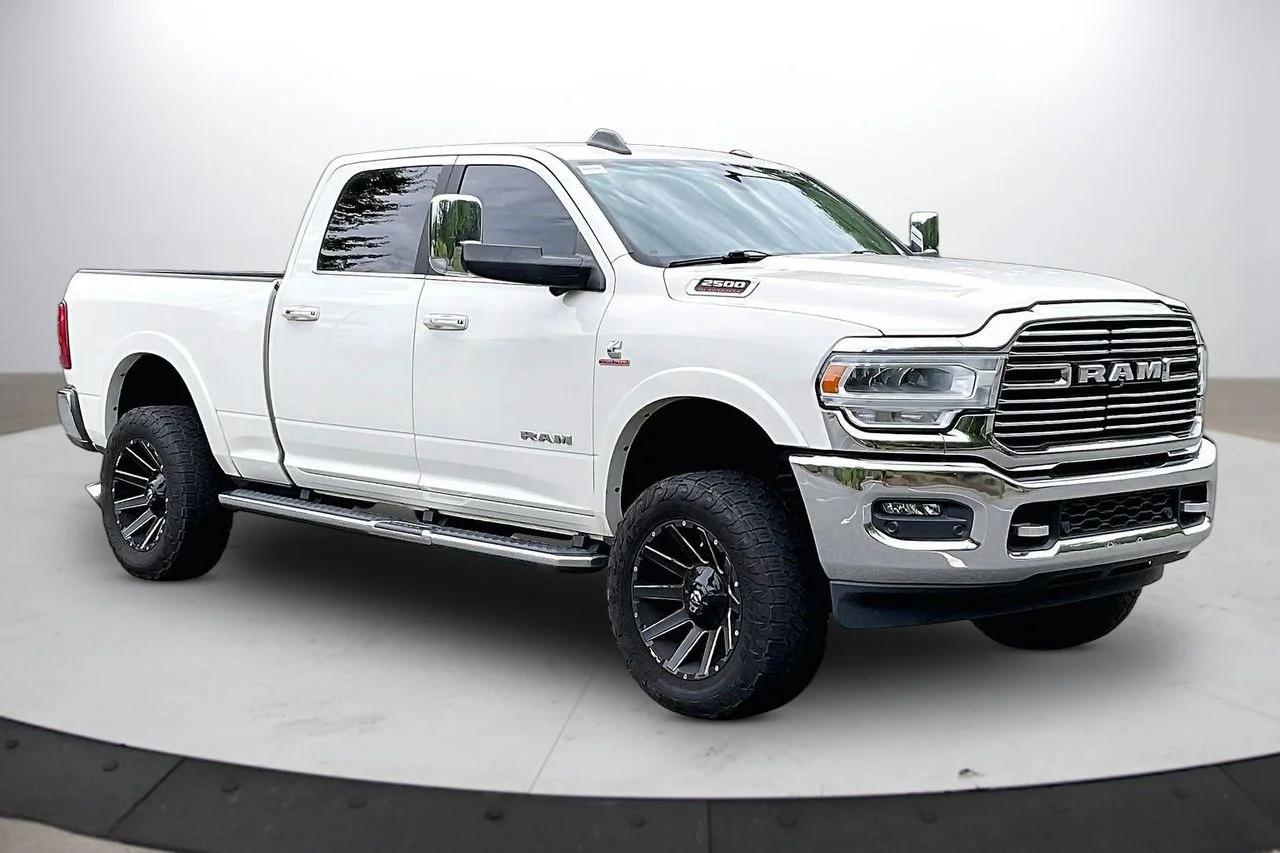 Used 2021 White Ram Laramie image 2