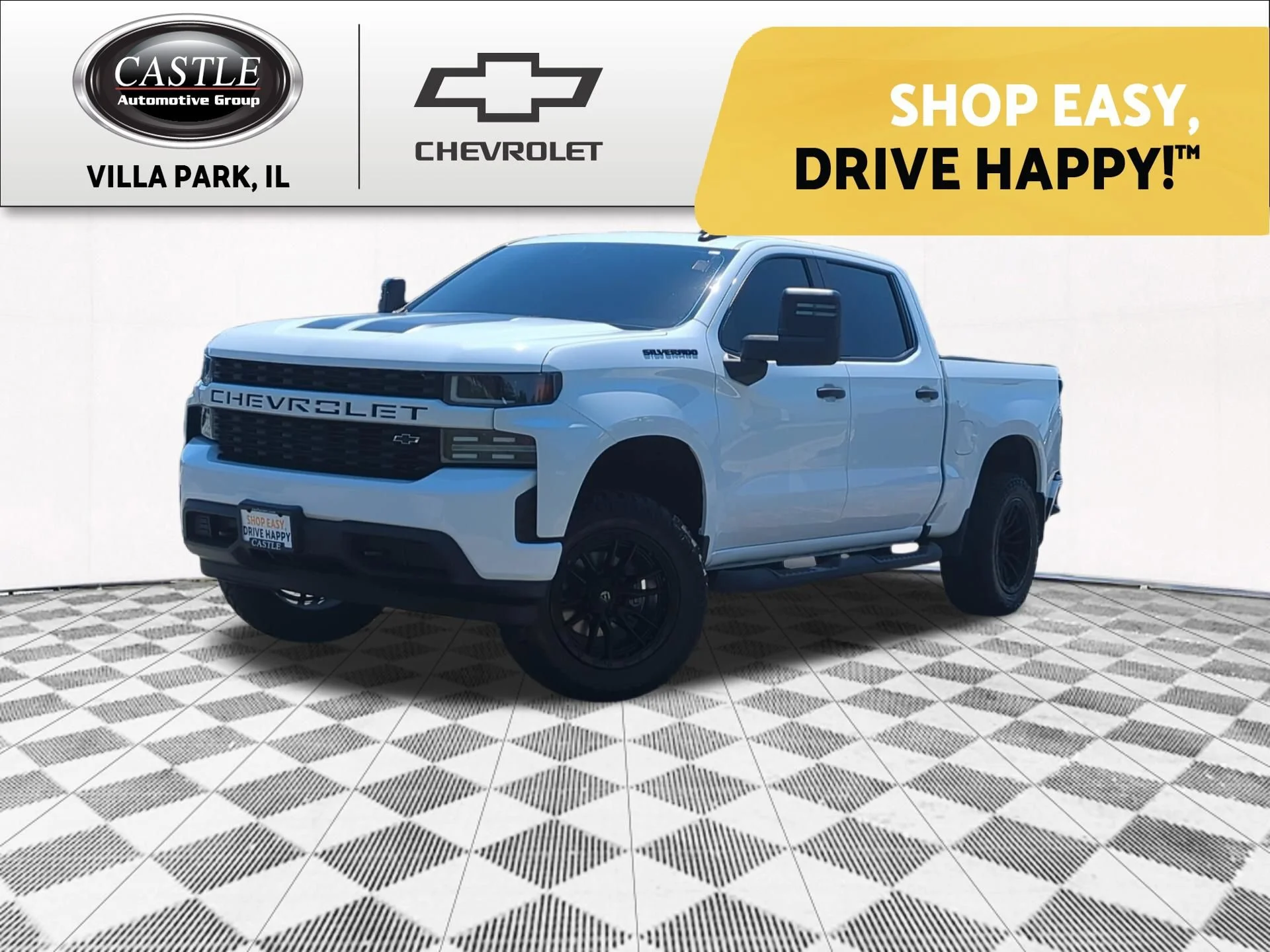 Used 2022 Summit White Chevrolet Custom image 1