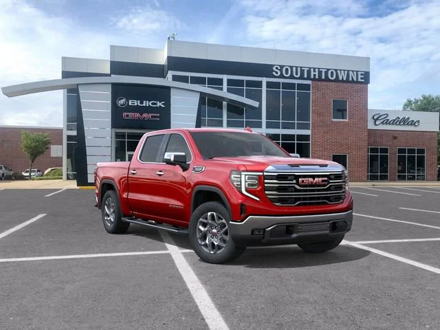 New 2026 VOLCANIC RED TINTCOAT GMC SLT image 1