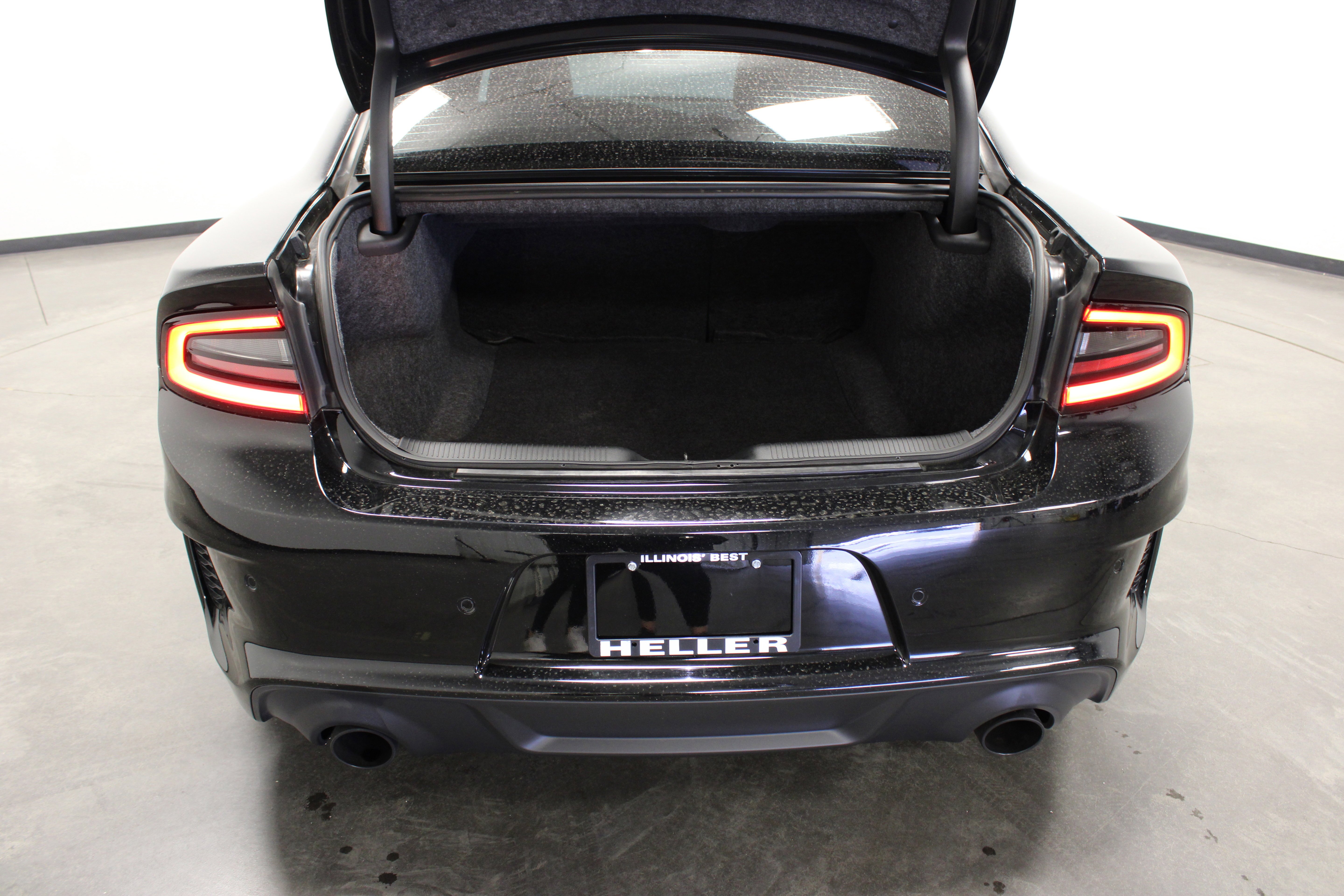 Used 2023 Pitch Black Clearcoat Dodge SRT Hellcat Widebody image 12