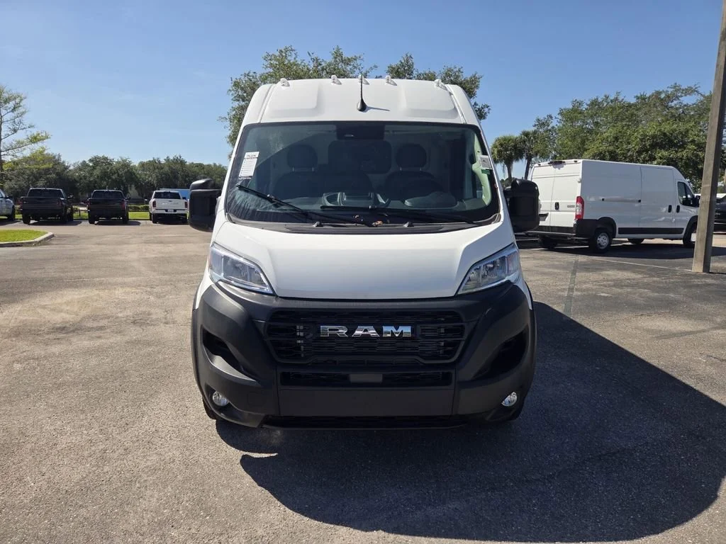 New 2026 Bright White Clear-Coat Exterior Paint RAM Tradesman image 3