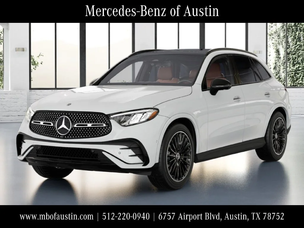New 2027 White Mercedes-Benz GLC 300 image 1