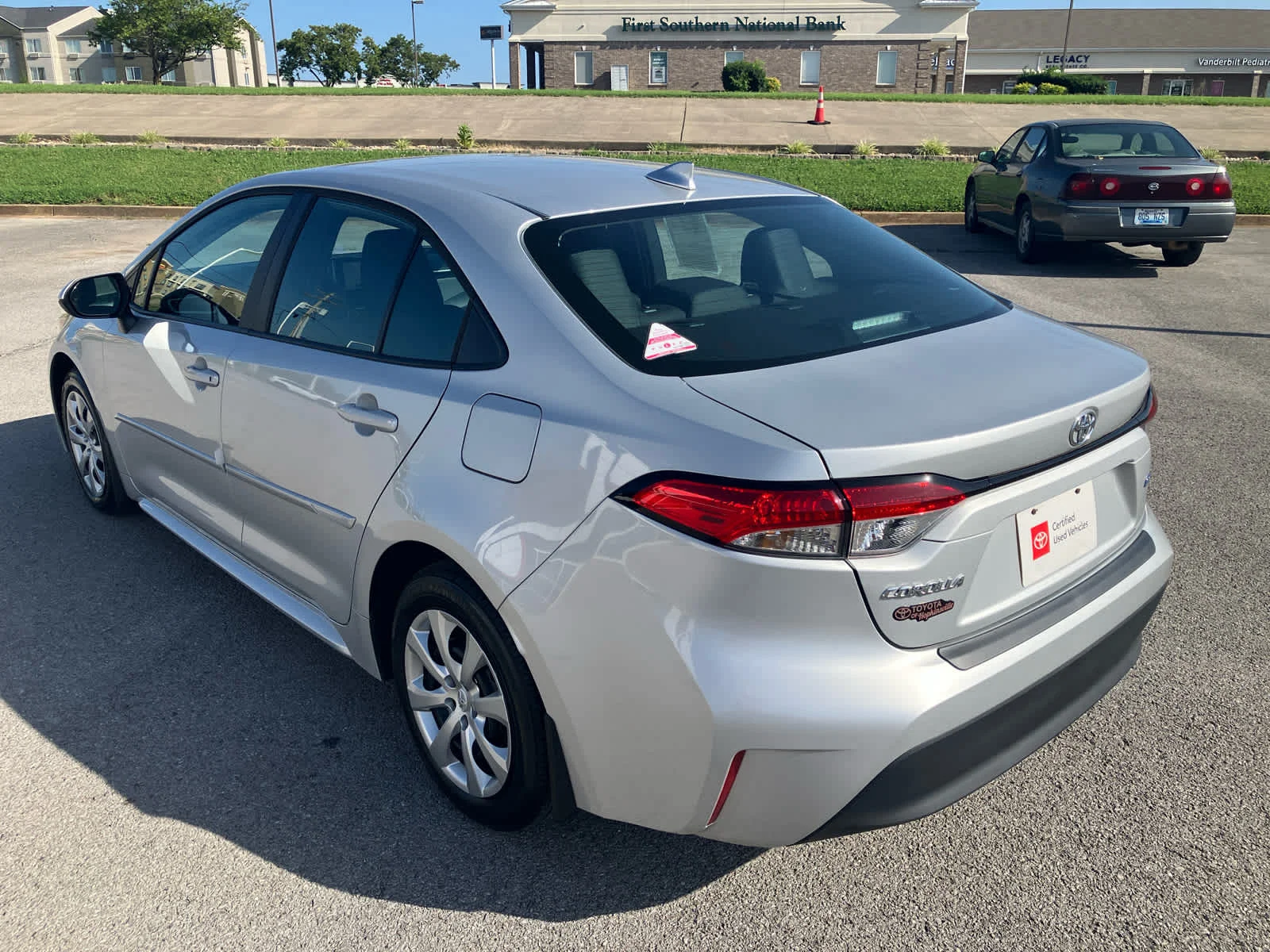 Certified Used 2026 Classic Silver Metallic Toyota LE image 6