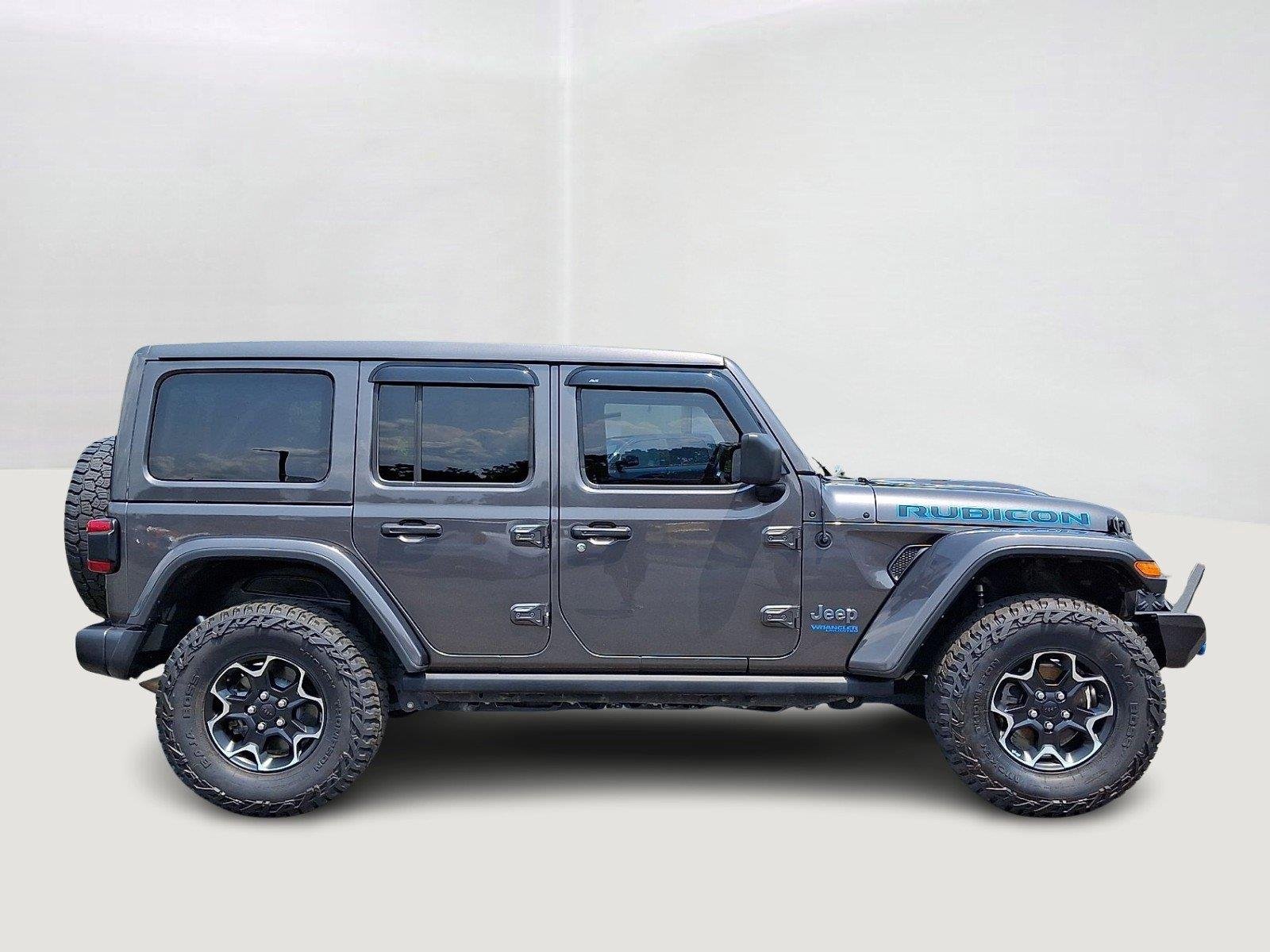 Used 2021 Granite Crystal Metallic Clearcoat Jeep Unlimited Rubicon image 8