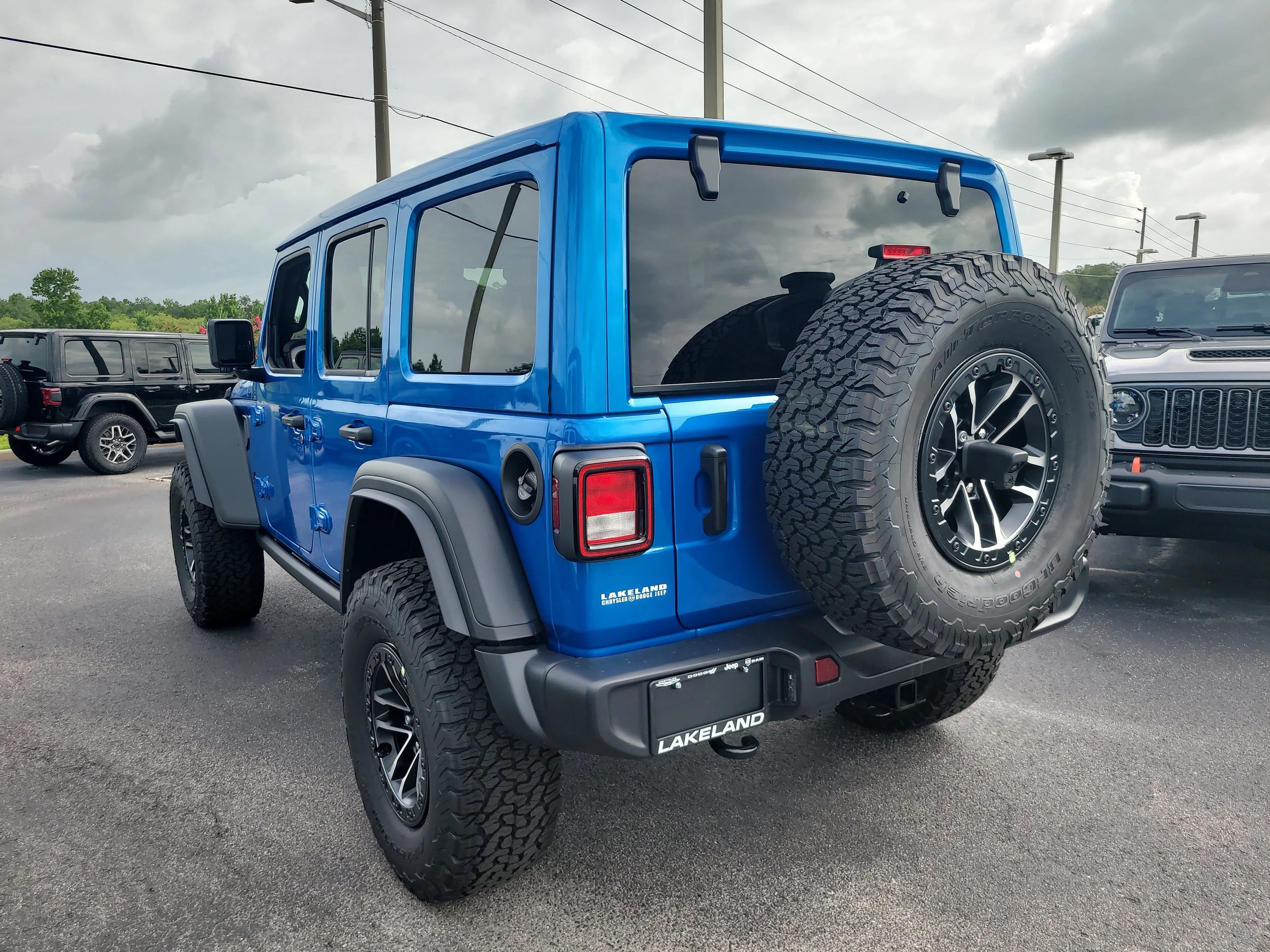 New 2026 Hydro Blue Pearlcoat Jeep Willys image 8