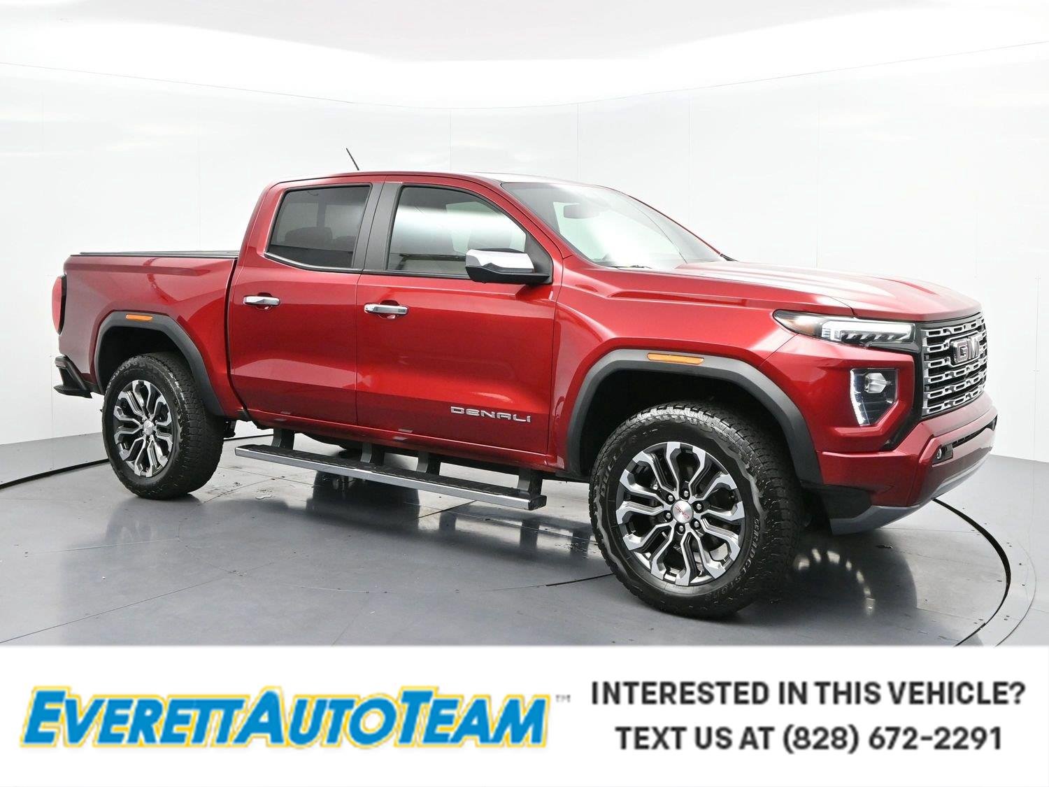 Volcanic Red Tintcoat 2025 GMC Canyon Pickup Truck Four-Wheel Drive 