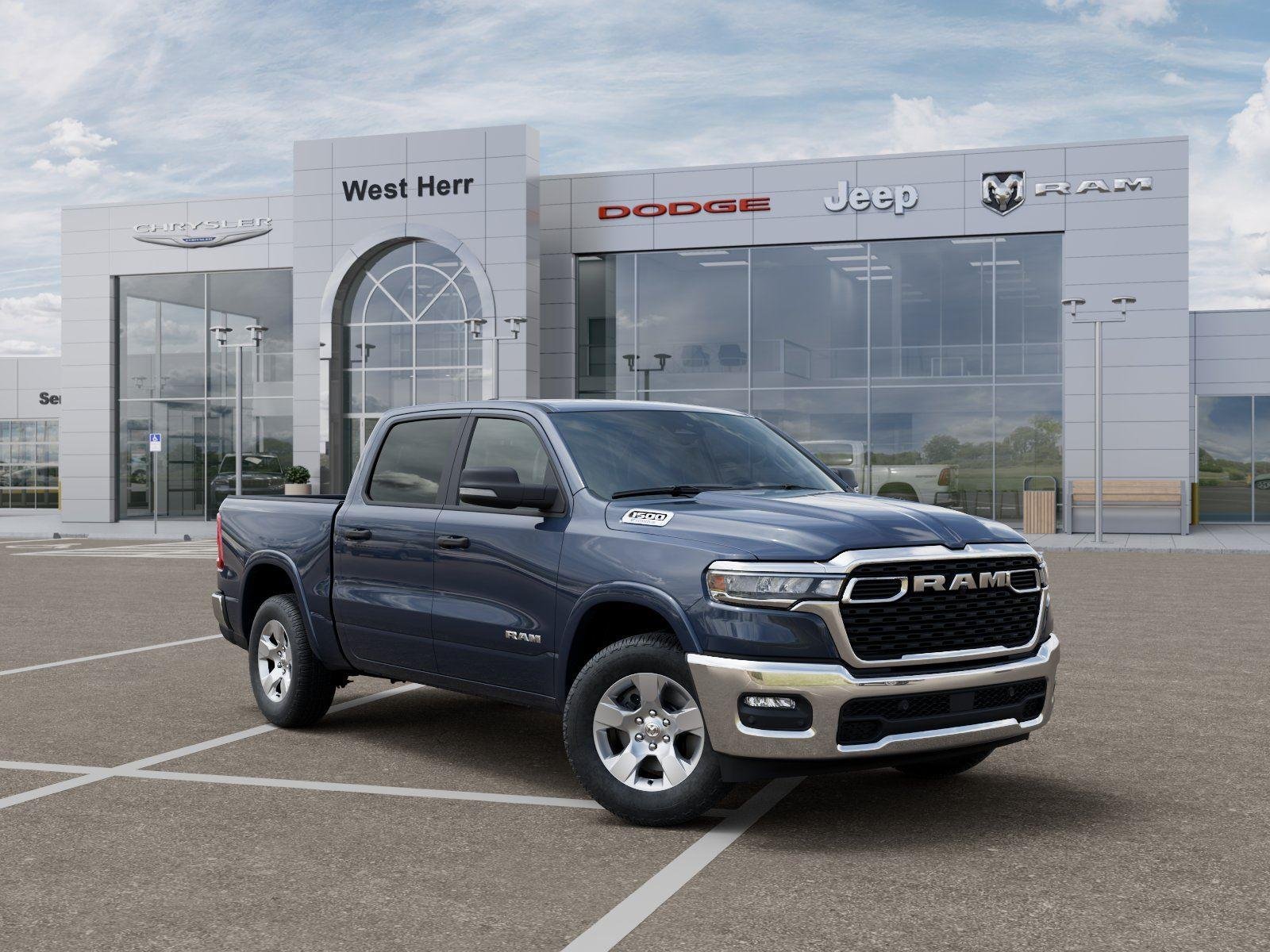 New 2026 Forged Blue Metallic Exterior Paint RAM RAM 1500 BIG HORN CREW CAB 4X4 image 5