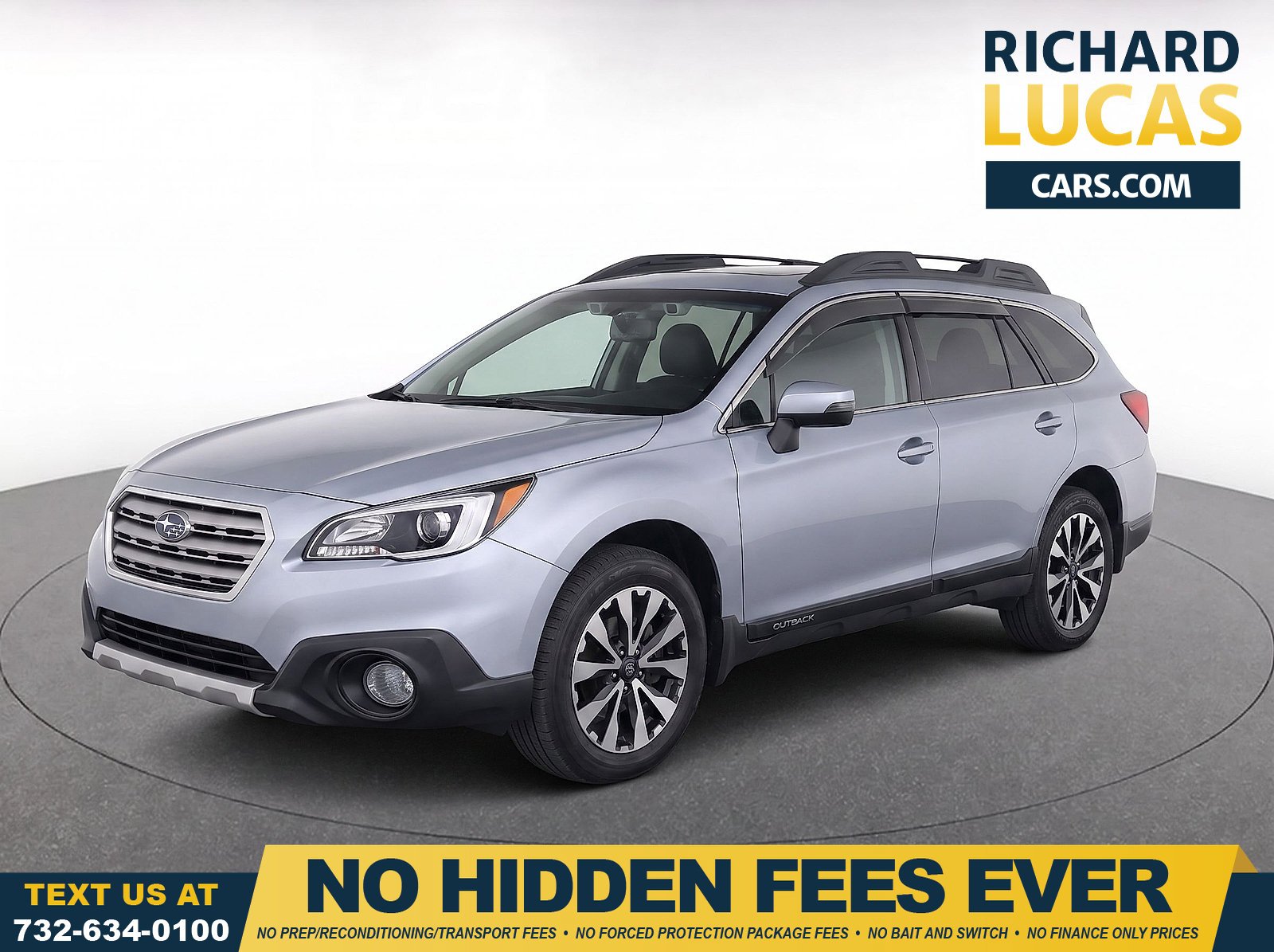 Used 2017 Ice Silver Metallic Subaru Limited image 1