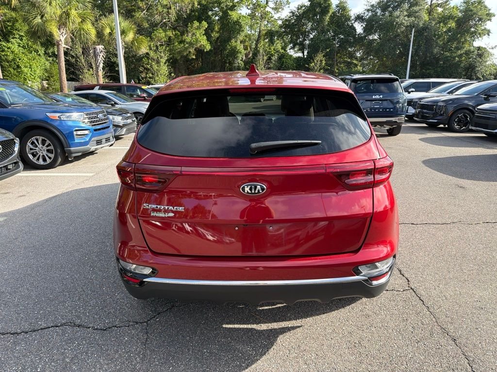 Used 2020 Red Kia LX image 5