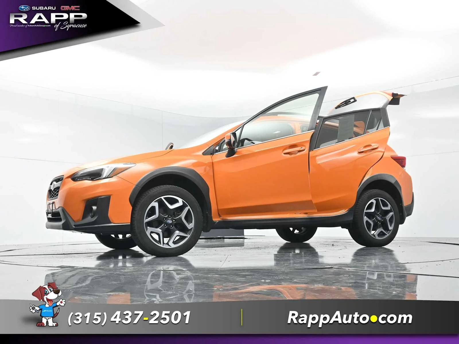 Used 2019 Sunshine Orange Subaru Limited image 38