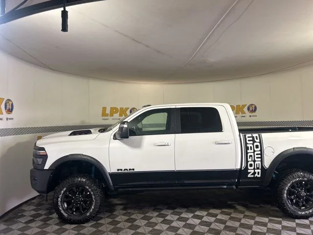New 2026 Bright White Clear-Coat Exterior Paint RAM POWER WAGON image 7