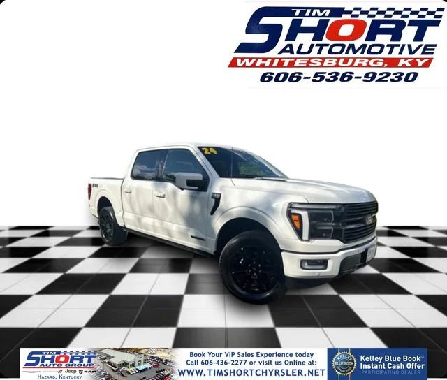 Used 2024 White Ford Platinum image 1
