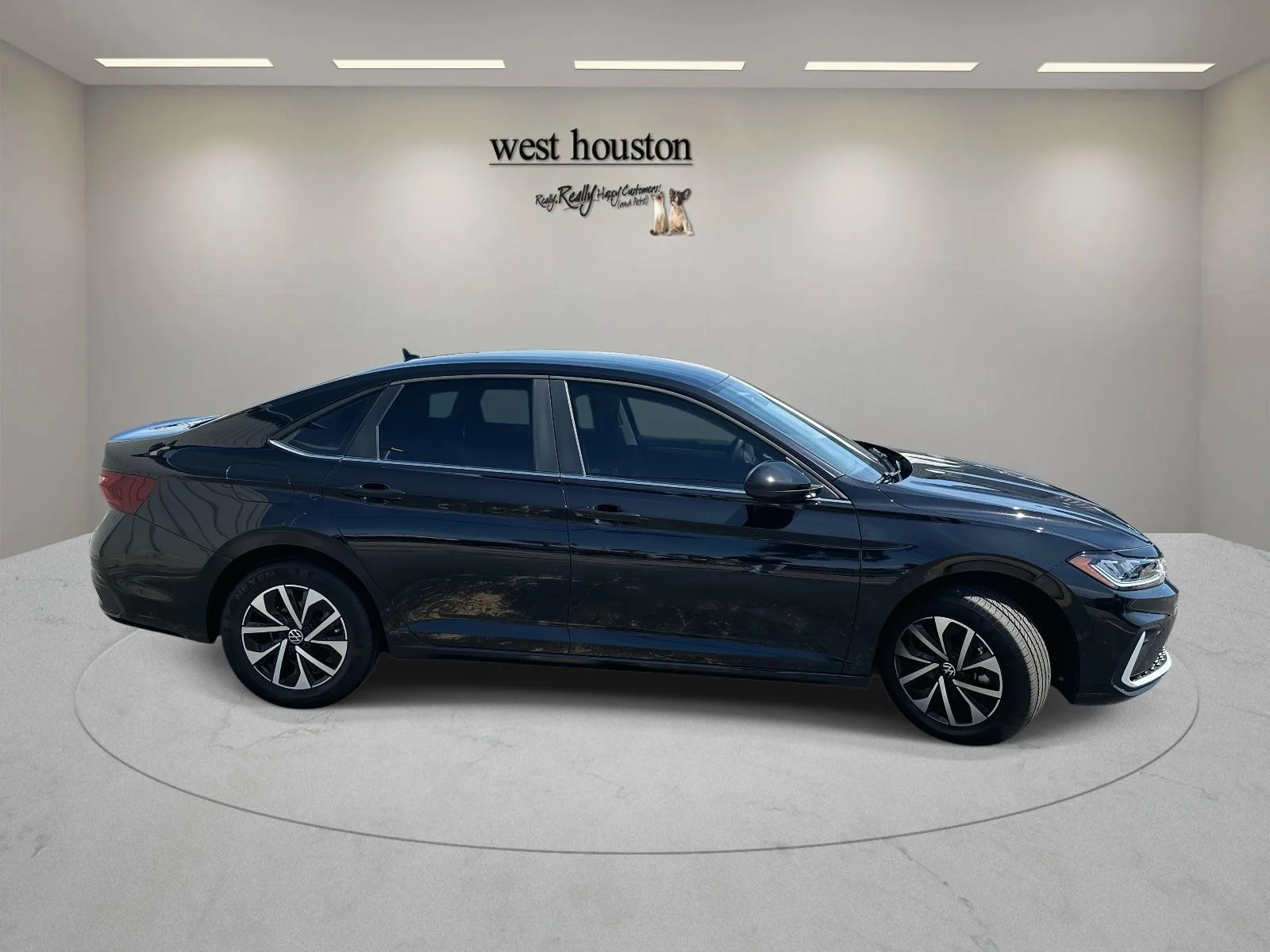 Used 2025 Deep Black Pearl Volkswagen S image 4