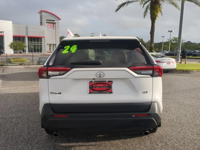 Certified Used 2024 White Toyota LE image 5